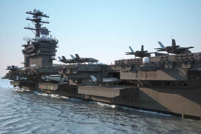 US Aircraft Carrier Prepares To Lead Charge if Russian Attacks Escalate
