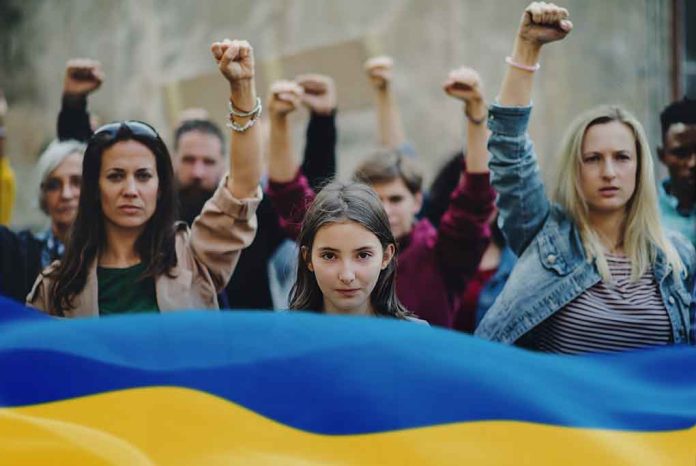 Russian Wives Threaten To March Into Ukraine and Bring Husbands Home