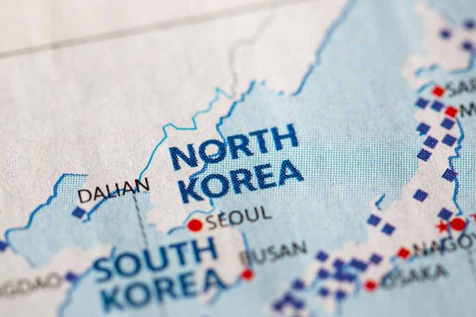 362747861 featured image Closeup of North Korea on a map