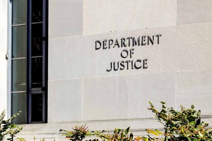 1664517481 featured image Department of Justice building exterior with window and plants