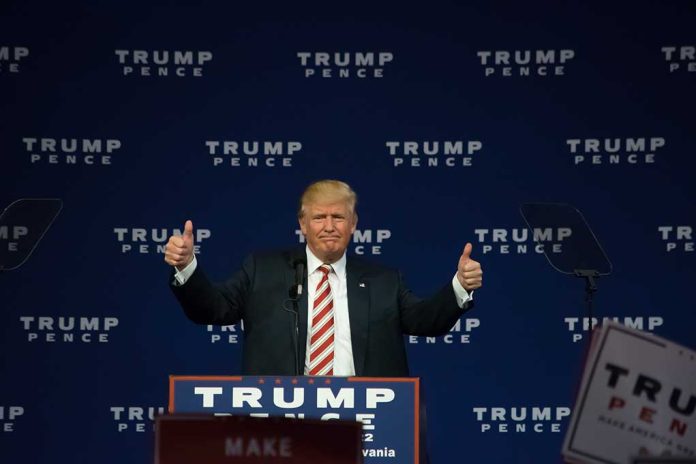 487546267 featured image Person giving thumbs up at a political event