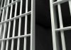 Closeup of prison cell bars