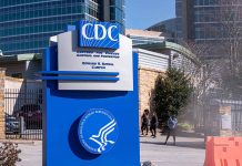 Sign for CDC Edward R Roybal Campus