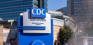 Sign for CDC Edward R Roybal Campus