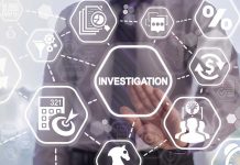 Investigation with various related icons and diagrams