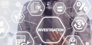 Investigation with various related icons and diagrams