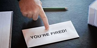 fired
