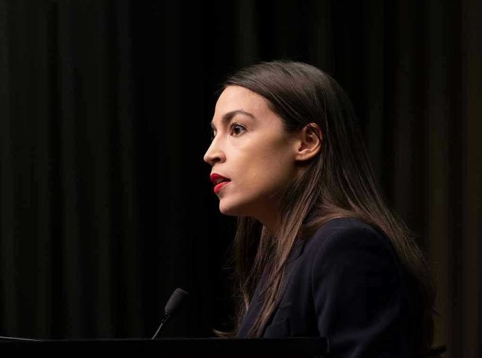 1360758917 Person speaking at a podium side profile view