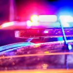 RECKLESS Sheriff’s Third DUI: 110 mph With Lights and Sirens Blasting Police car lights flashing at night.