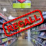 Deadly Recall—Every Pantry at Risk! Recall warning over blurred grocery store aisle