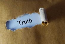 Priest DISCOVERS Truth – Shocking Nazi Scandal Ripped paper reveals word truth underneath brown surface