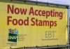 Trump Witholds SNAP From Blue States – See Why Yellow sign now accepting food stamps EBT SNAP