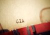 CIA Drone Carries Out First Known Land Strike On Venezuela Close-up of a typewritten document labeled 'CIA'