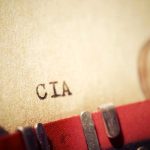CIA Drone Carries Out First Known Land Strike On Venezuela Close-up of a typewritten document labeled 'CIA'