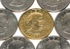 Trump $1 Coin Plan IGNITES Washington Brawl A collection of coins featuring a gold coin surrounded by silver coins
