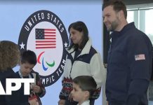 Vance Family Meets Team USA - See Their Reaction