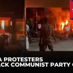 Cubans Torch Communist Party Office During Blackout Fury Cubans Torch Communist Party Office During Blackout Fury