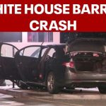 Van Smashes Through White House Barricades - Driver ARRESTED
