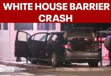 Van Smashes Through White House Barricades - Driver ARRESTED