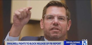 SWALWELL’S CAREER IN SHAMBLES — Allies Flee in Hours SWALWELL’S CAREER IN SHAMBLES — Allies Flee in Hours