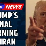 Trump Sends Direct & Explicit Warning To Iran Trump Sends Direct & Explicit Warning To Iran