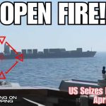 U.S Navy DESTROYS Iran Ship Fleeing Blockade