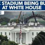 Controversial Fight Venue: White House Arena! Stadium construction begins at White House for UFC Freedom 250