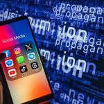 Court Battle Erupts Over Big Tech and Kids’ Mental Health Smartphone showing social media apps with text background.