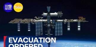 ISS Leak Triggers Emergency Shelter International Space Station air leak causes evacuation order | 9 News Australia