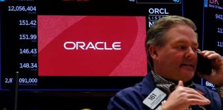 Oracle shares fall as soaring AI spending rattles investors