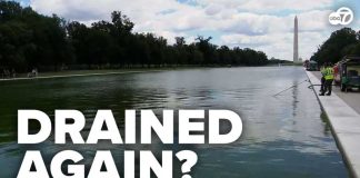 5 arrested for vandalism related to Lincoln Memorial Reflecting Pool