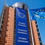 Hegseth Sparks D-Day Migration Controversy Exterior view of the European Commission building with EU flags