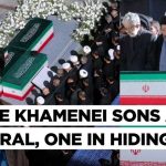 Vanishing Supreme Leader Sparks Panic Who Are Ali Khamenei's Sons? Three Brothers Attend Funeral, Mojtaba Missing From Tehran Mourning |4k
