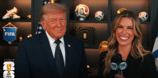 Spain Won the World Cup. Trump Stole the Spotlight. President Donald Trump speaks with Jenny Taft ahead of the 2026 FIFA World Cup™ Final