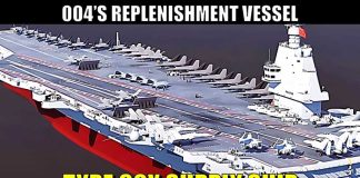 Wartime Pace: China’s 004 Carrier 70% Completed, 70,000 Ton Replenishment Ship Takes Final Shape