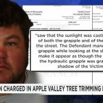 Grapple Game Ends In Manslaughter Tree trimmer charged with crushing coworker while playing shadow puppets in Apple Valley