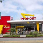 Armed Heroes Return Fire, Drive Off Idaho Gunman In-N-Out Burger restaurant exterior with red and yellow design