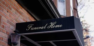 Funeral Home Horror — 50+ Left To Rot funeral home entrance canopy