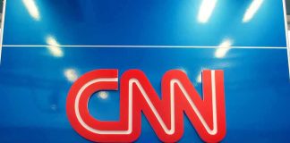 CNN logo on a blue background