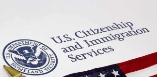 Viral Haitian Deportee Sent Back to Haiti U.S. Citizenship and Immigration Services document with American flag