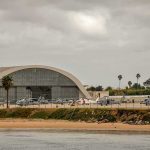 Iran Boasts, CENTCOM Calls BS airport hangar with helicopters near a shoreline