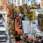 Fuel-Economy Rules Get Major Rollback Industrial robots assemble car bodies on an automotive production line