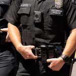 LAPD Welfare Check Turns Deadly Police officers in black uniforms with duty belts