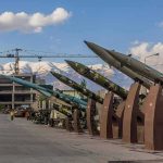Ultimatum: Tensions Rise With Iran Row of missiles on display outdoors