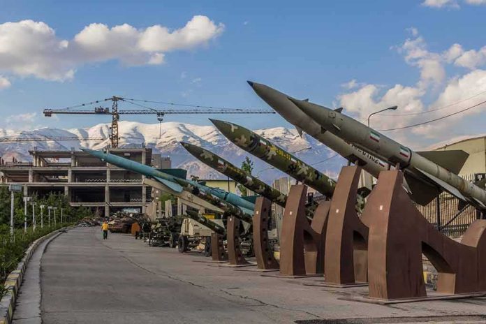shutterstock_1823417438-1 Row of missiles on display outdoors