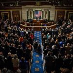 Trump Ally Todd Blanche Takes Over the Justice Department Legislative chamber audience stands and applauds