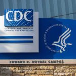 CDC headquarters sign at Edward R. Roybal Campus
